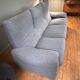 Maralunga 3-seater sofa Cassina (Vico Magistretti) grey wool fabric