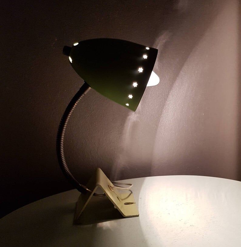 Hala Zeist metal lamp years 60