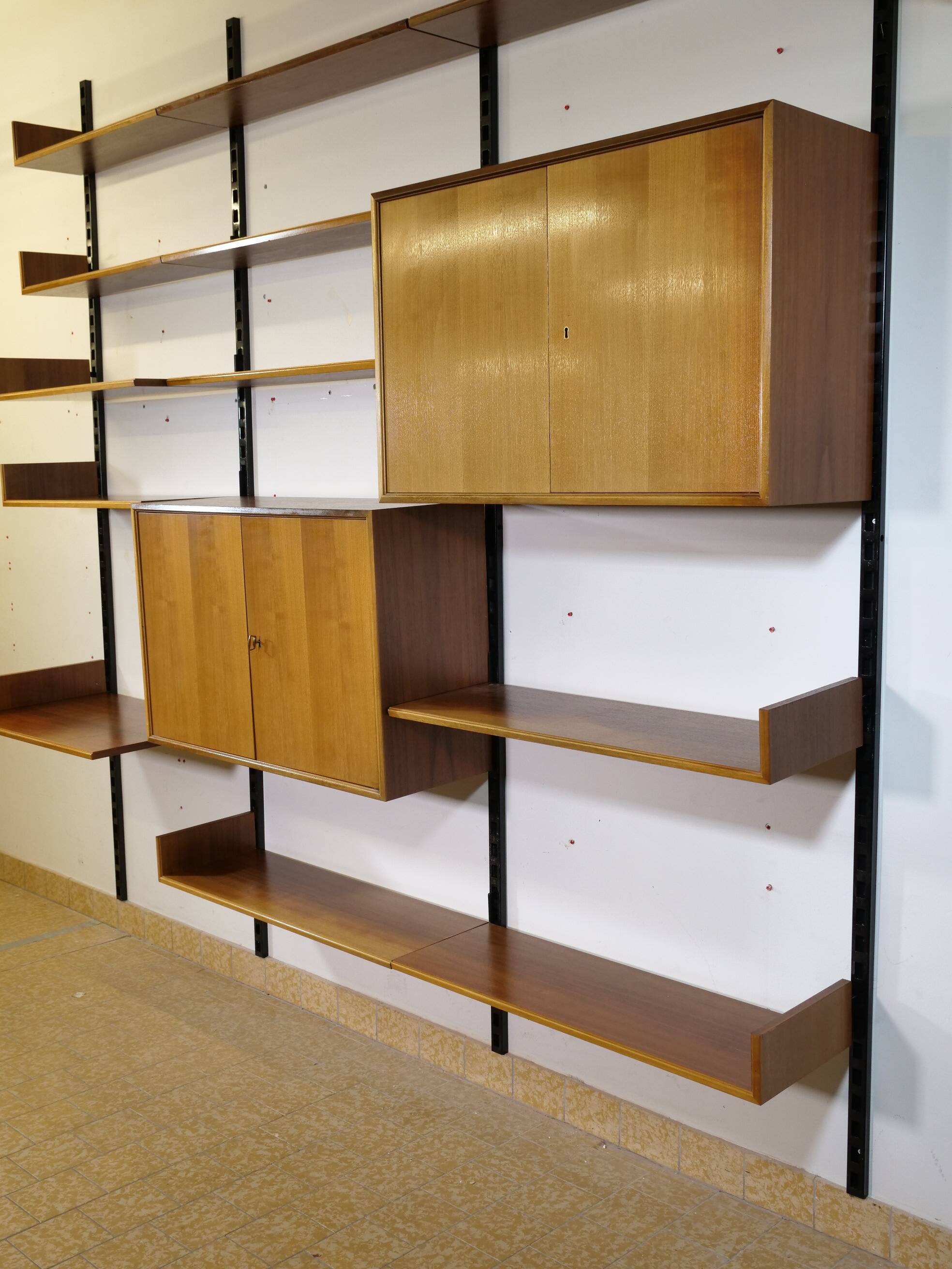 Modular vintage shelving system for WK Möbel, 1960s