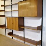 Modular vintage shelving system for WK Möbel, 1960s