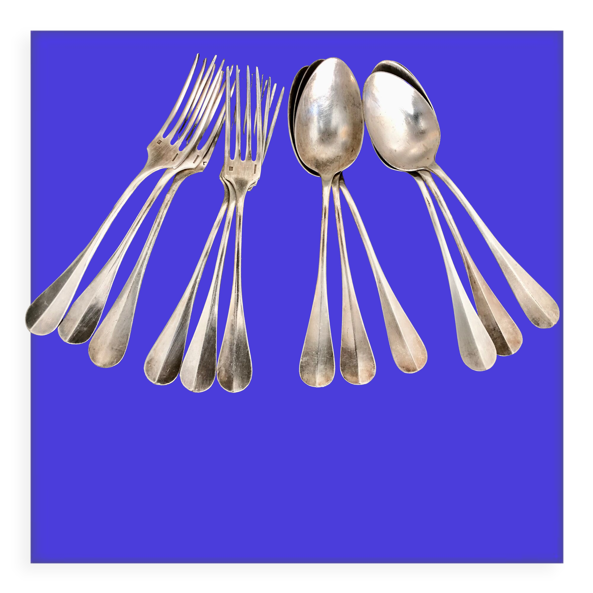 12 old cutlery model Baguette