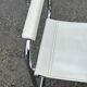 Set of 4 dining chairs in white, S34 Mart Stam/Marcel Breuer style Italy