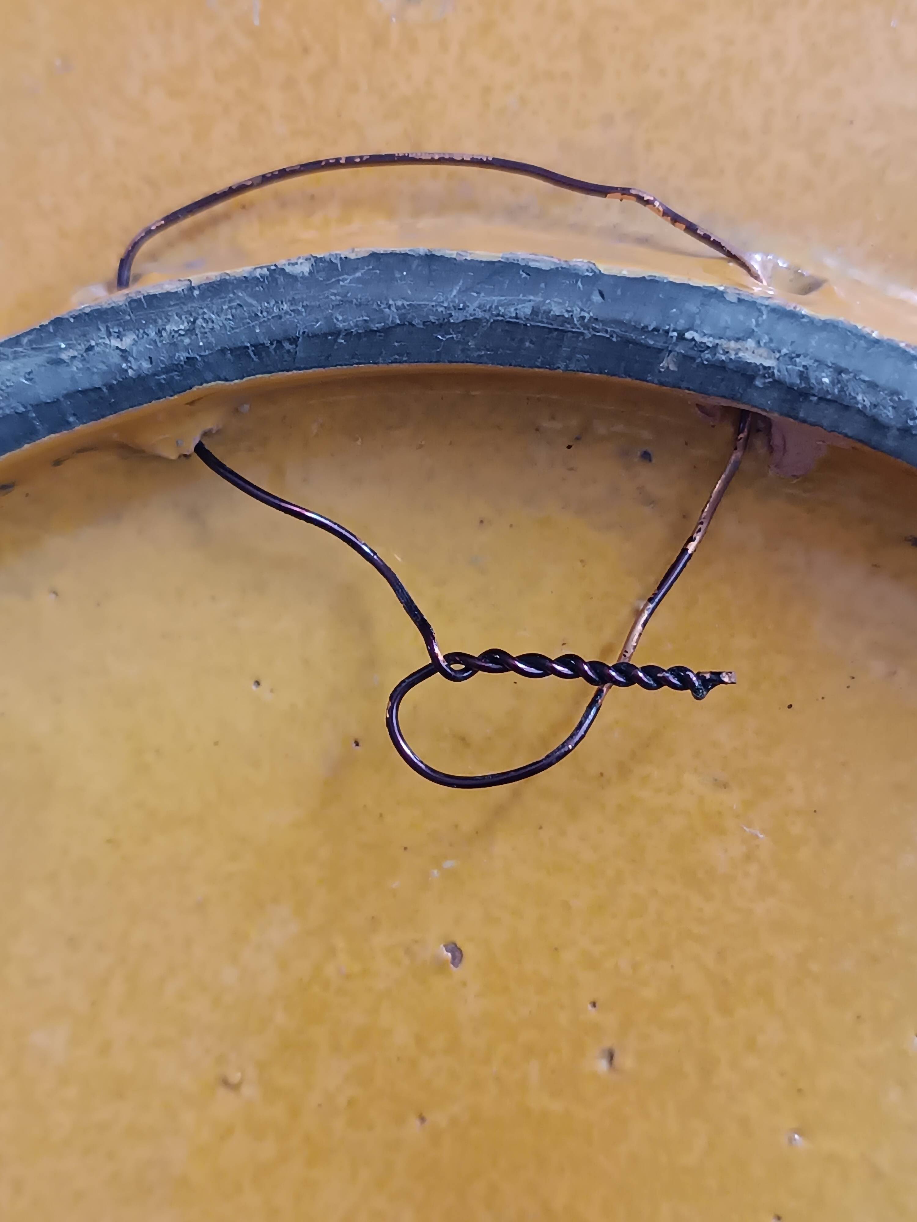 Set of 2 Ferney-Voltaire ceramic plates