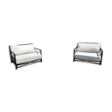 Fauteuils (la paire) pliable en fer 1980