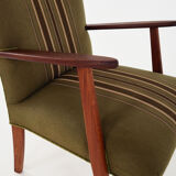 Armchair, teak construction, Scandinavian design of the 70s