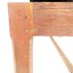 Grande table de ferme ancien en bois massif. 228 x 107.