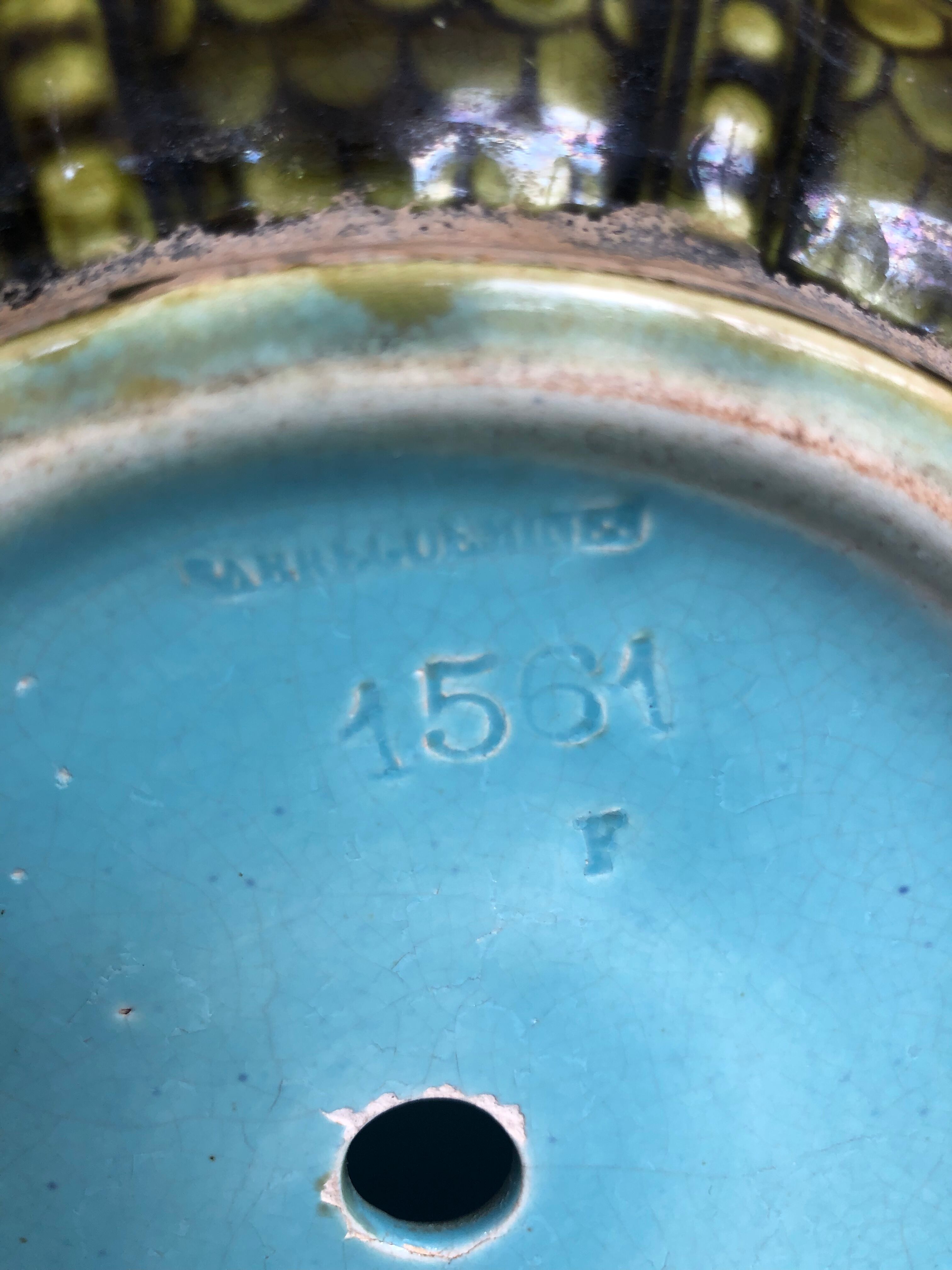 Art Deco pot cache Sarguemines