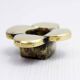 Bronze flower candle holder 1960