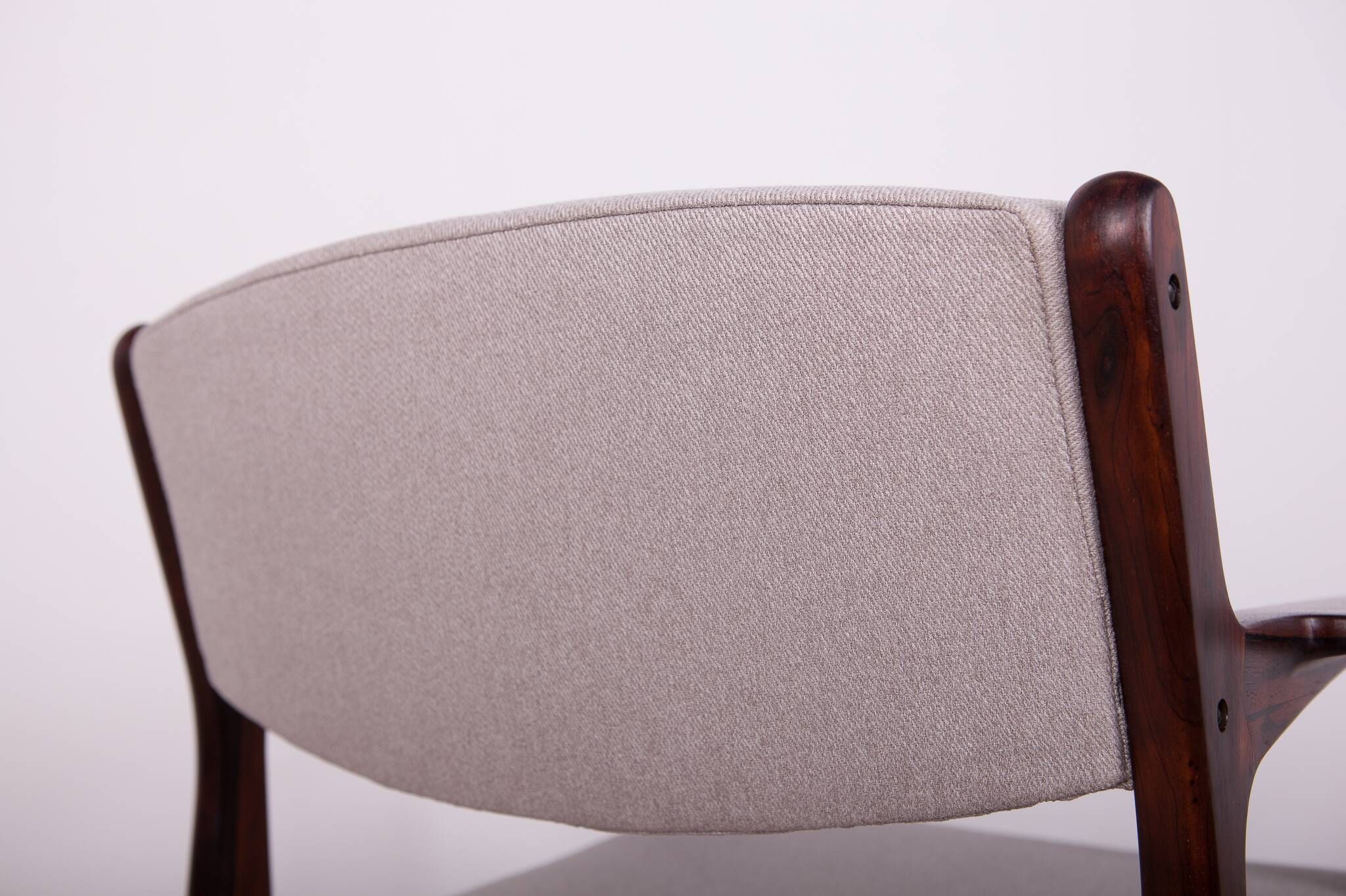 Rosewood Armchairs by Erik Buch for Ørum Møbelfabrik, 1960s, Set of 4