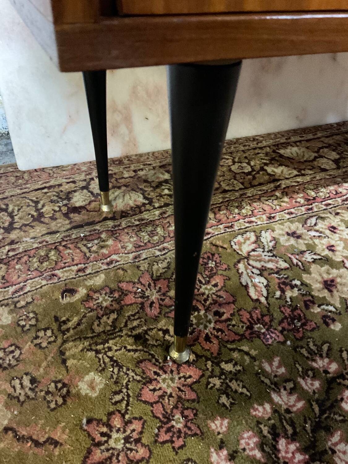 Vintage teak bar/secretary cabinet