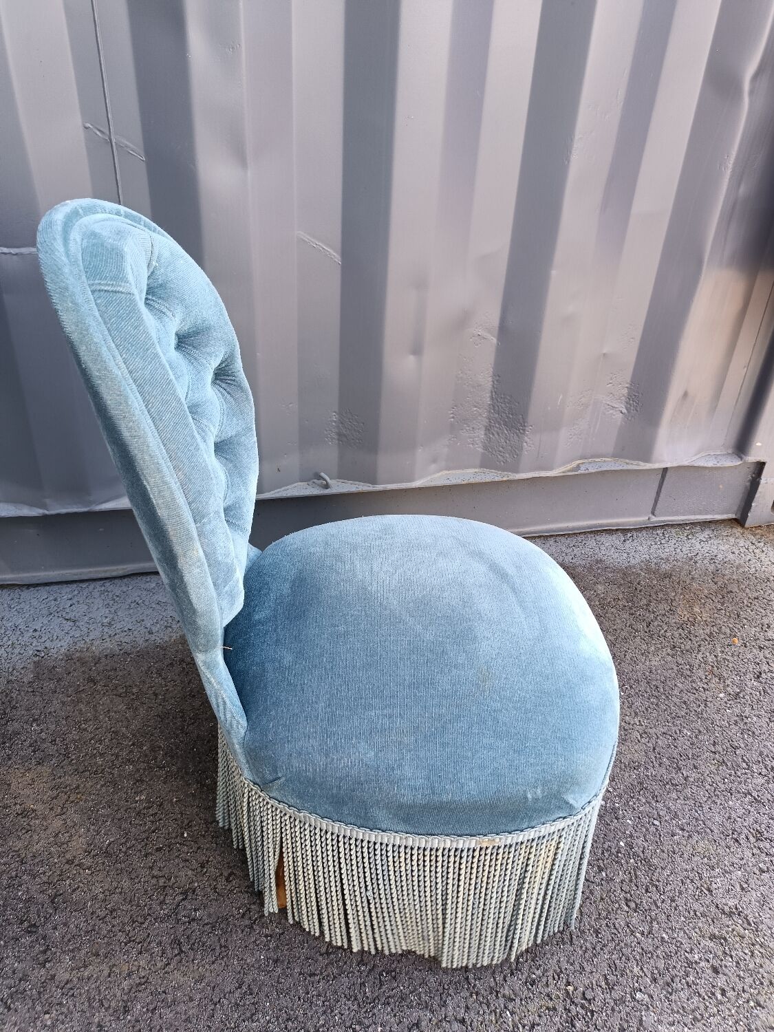 Paire de chauffeuses fauteuils anciens