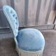 Paire de chauffeuses fauteuils anciens