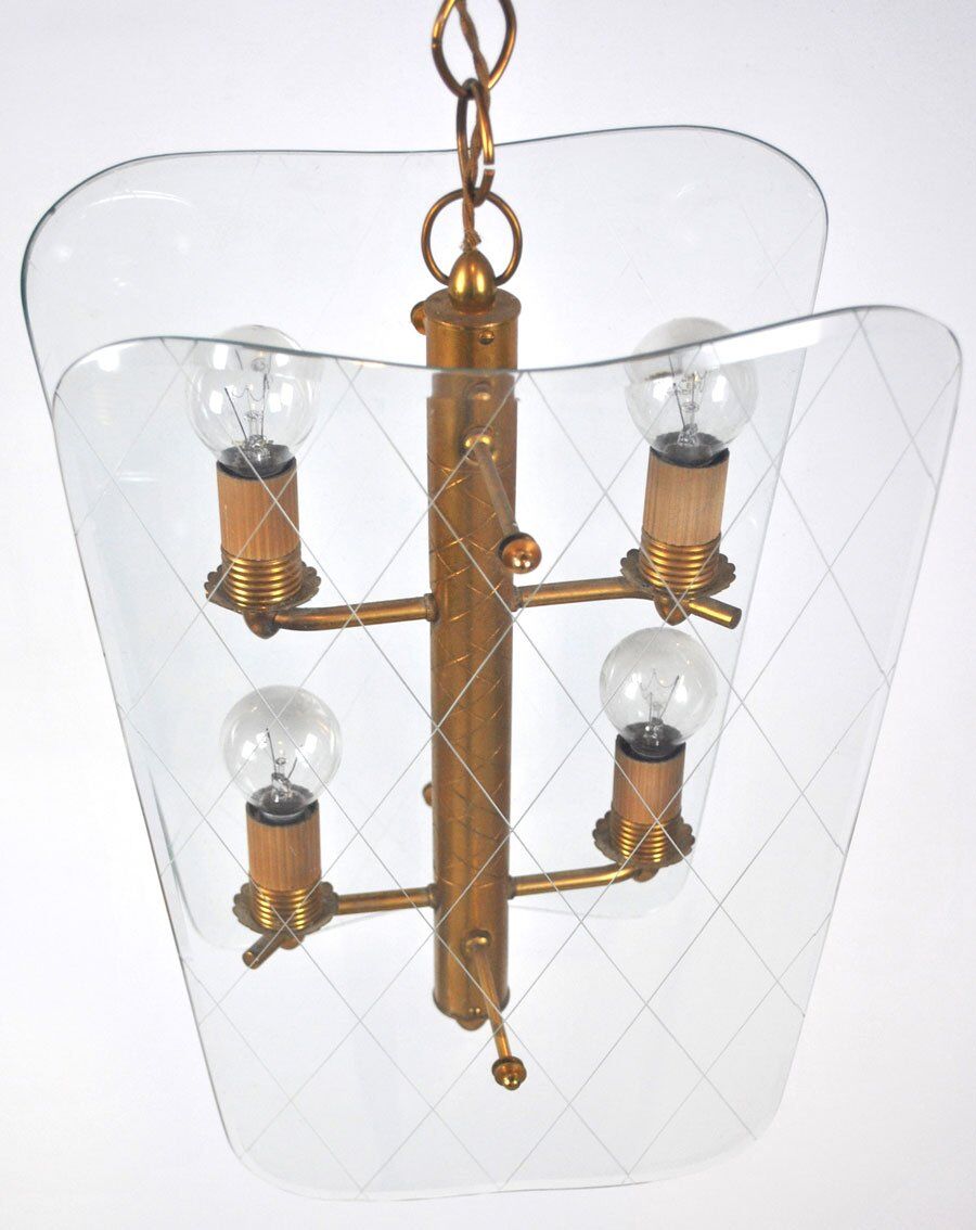 Vintage ceiling lamp, 1940s