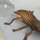 Vintage brass bee ashtray