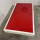 Sixties desk in wood and glass