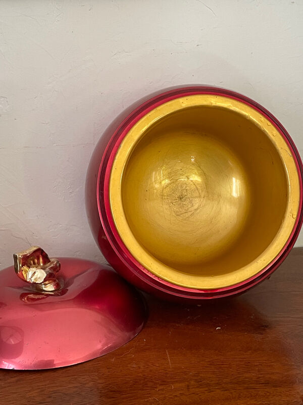 Seau à glace pomme vintage