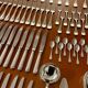Christofle malmaison cutlery 88 pieces new condition