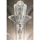 Luxury Clear Murano Glass “Rigadin” Wall Sconce