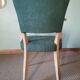 Green Art Deco bridge armchairs