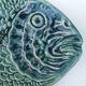 Vintage dish, slurry, fish-shaped