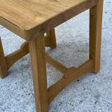 Set of solid oak chairs