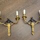 Paire d’appliques Empire en bronze, XIXe siècle