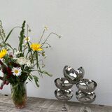 6 stainless steel bowls Rémy Letang 1970