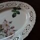 Barbotine style porcelain dish