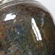 Small vintage/antique vase, very fine stoneware, flamed glaze, signature art ceramic