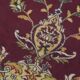 Rug with beautiful patterns in mainly red and yellow colours 296x203cm