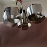 Space Age 1970s Steel Pendant Light