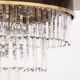 Suite de 2 plafonniers en cristal de Riedinger