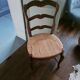 Rustic straw chair