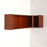 Scandinavian corner shelf 1950 vintage