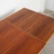 Table extensible en teck, Danemark années 1970