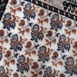 Tapis Vintage Savonnerie Français Fait Main en Laine – 83cm x 138cm