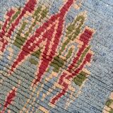 Small Moroccan Berber Rug, Authentic Boucherouite - coffee table rug