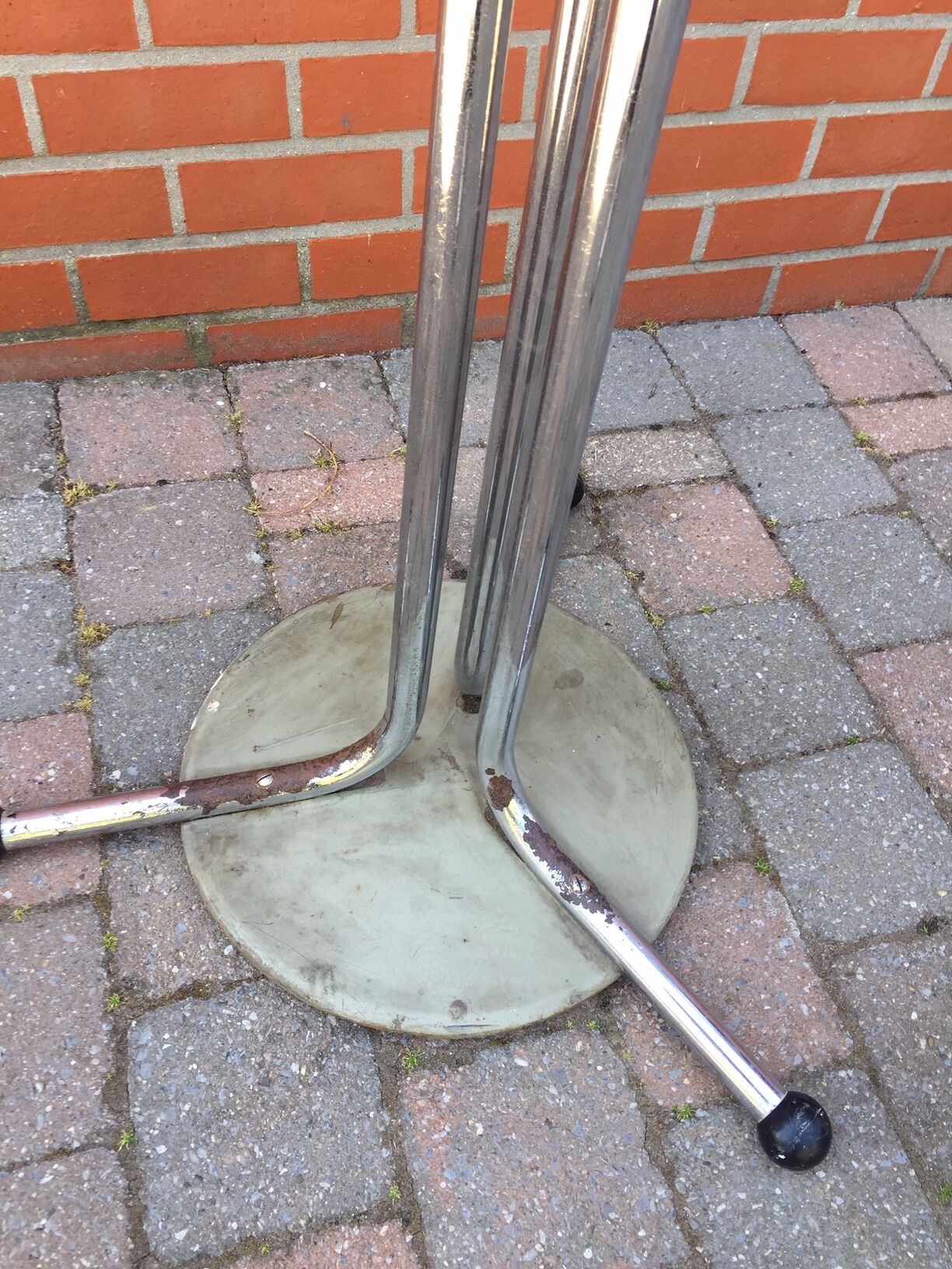 Coat rack "tubax" art deco