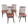 Suite de 4 chaises modèle Fanett d'Ilmari Tapiovaara
