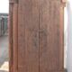 Indian door in old teak piece and patina of origin