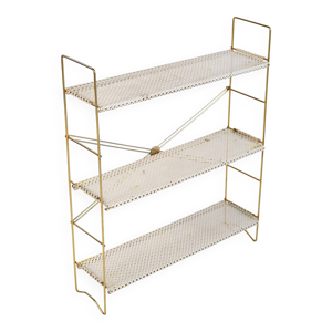 Bibliothèque à 3 plateaux, - france 1950