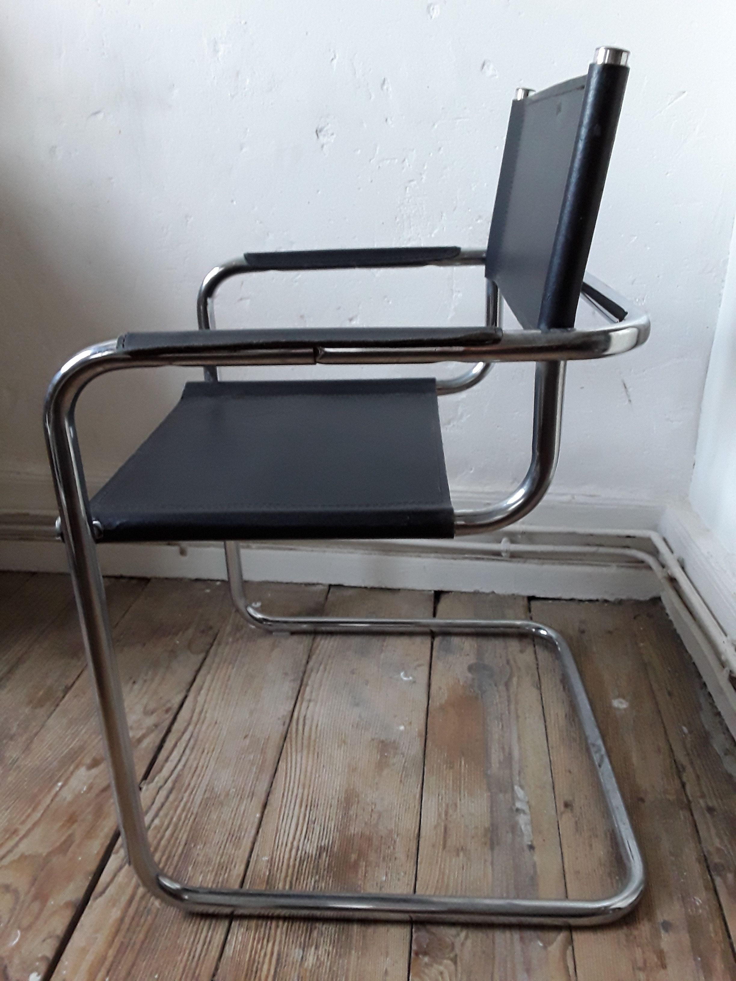 Cantilever armchair