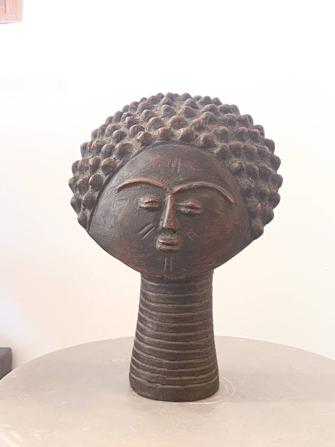 Ashanti terracotta head (Ghana)