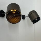 Pair of adjustable wall lights, metal by Staff Leuchten, Germany 1970