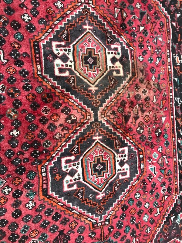 Tapis persan shiraz fait main 160x210 cm