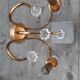 Pair of 1970's Boulanger gilt wall sconces