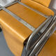 Set of 6 cantilever chairs from the Zumsteg Collection, moulded wood, 1980s.