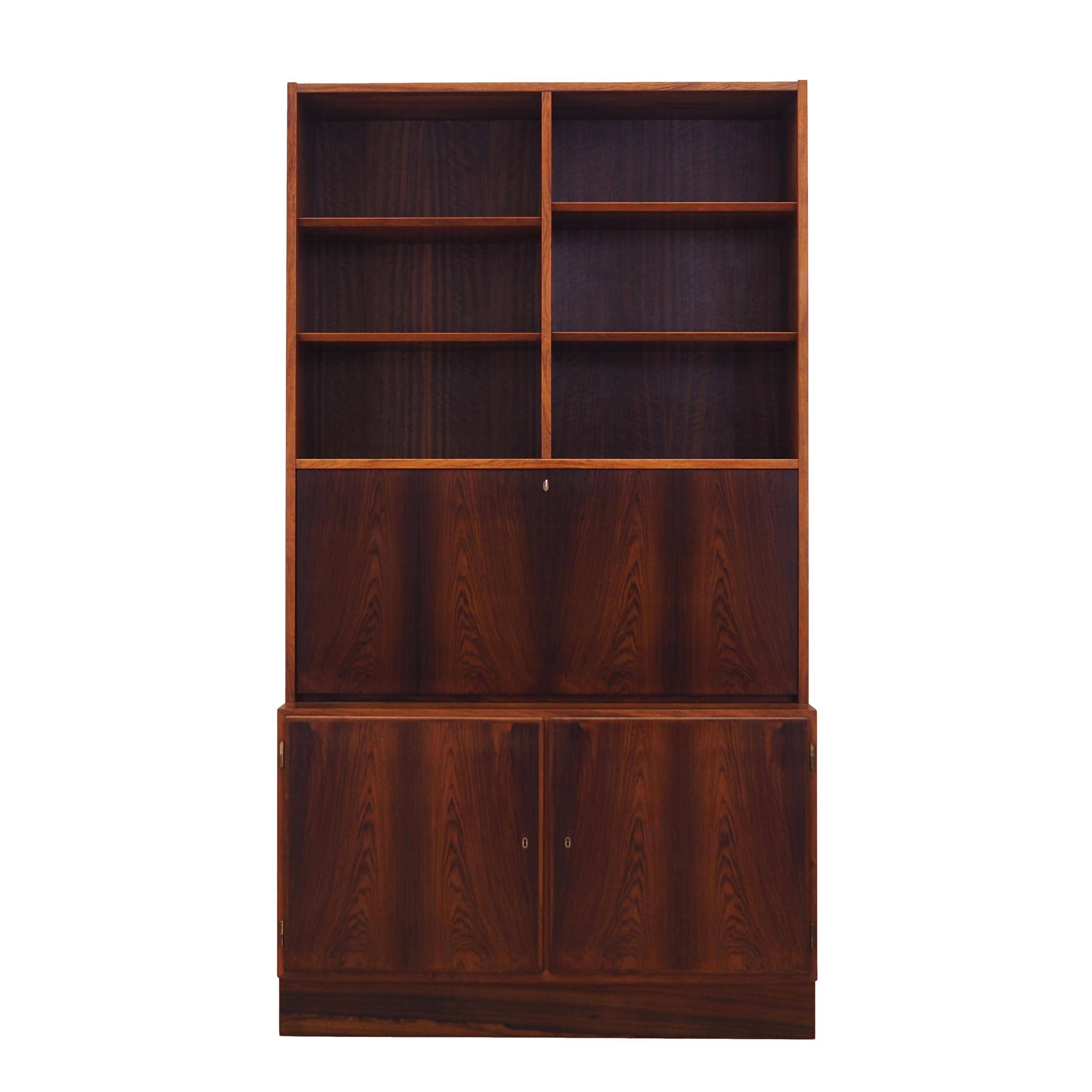 Rosewood bookcase, Danish design, 1970s, production: Hundevad