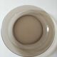 6 flat plates Arcoroc in smoked glass Smoke Brown