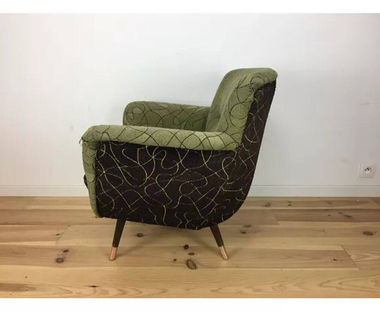 Egg chair from the 1950s, vintage